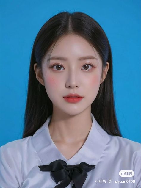 Asian Female Face Claims, Chinese Girl Face Claim, Chinese Face Claim, Photocard Ideas Shifting, Face Claim For Shifting, Photo Card Ideas, Small Forehead, Photocard Ideas, Fashion Show Poster