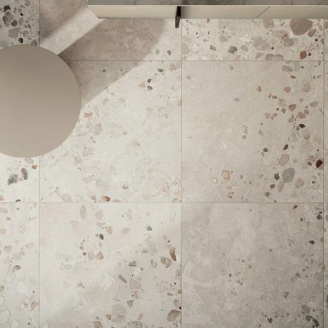 Encore Surfaces Cocci Siciliani 36" x 36" Italian Terrazzo Look Porcelain Tiles | Wayfair Tile For Pool, Washed Concrete, Perini Tiles, Beach Mood Board, House Wilson, Cladding Tiles, Wall Cladding Tiles, Texture Stone, Versailles Pattern