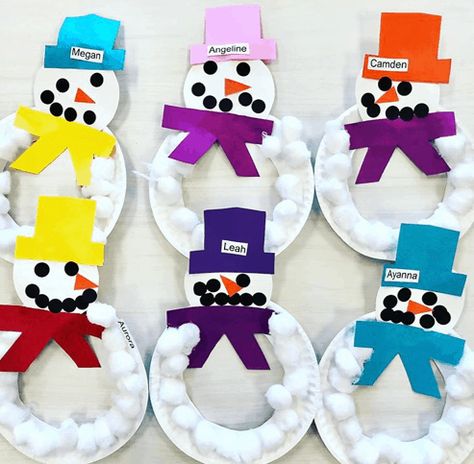 55 cute Christmas crafts for toddlers & preschoolers to make Jul Diy, Crafts For Toddlers, December Crafts, Christmas Crafts For Toddlers, K Crafts, Preschool Christmas Crafts, Christmas Crafts For Kids To Make, Toddler Arts And Crafts, Christmas Arts And Crafts