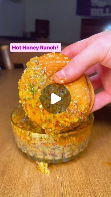 Dry Ranch Seasoning, Bbq Recipe, Deep Pan, Ranch Seasoning Mix, Seasoning And Spice, Salad Dressing Recipes Homemade, Hot Honey, Red Chili Flakes, Mozzarella Sticks