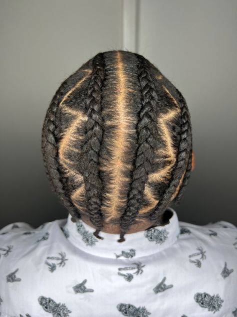 Zigzag Cornrows Men, Zig Zag All Back Cornrows, Star Cornrows Braids Men, Men Zig Zag Cornrows, Zigzag Cornrows, Cornrow Zig Zag, Undercut Braid, Cornrow Styles For Men, Cornrow Hairstyles For Men