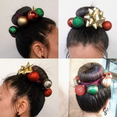 Whoville Hair, Christmas Dress Up, Wacky Hair Days, Wacky Hair, Dress Up Day, Christmas Hairstyles, Holiday Hairstyles, Christmas Hair