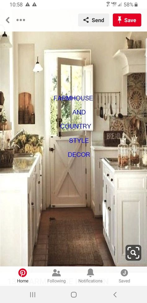 Dapur Rustic, Farm Style Kitchen, Kitchen Renovation Design, Fresh Farmhouse, Decor Ikea, Farmhouse Kitchen Design, Rustic Farmhouse Kitchen, Classic Kitchen, Kitchen Farmhouse