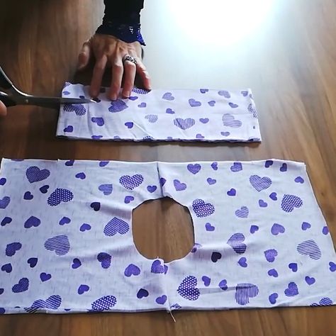 MetDaan DIY - Don't throw away your old pajamas, turn them into the most beautiful dress you've seen😍 Old Pajamas, Sewing A Dress, Metdaan Diy, The Most Beautiful Dress, Diy Pencil Holder, Most Beautiful Dress, Shoulder Problem, Sharp Scissors, Start Sewing