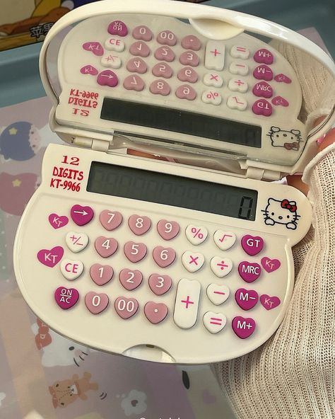 Hello Kitty calculator Now available in my shop! Search ‘JS7542’ to find it, Link in bio. Follow @cutelalacoshop for more cute items! #hellokitty #hellokittylover ##hellokittycore #hellokittystuff #calculator Hello Kitty Calculator, School Calculator, Cute Calculator, School Shopping List, Cute Items, Romanticizing School, Stationary Items, Cool School Supplies, List Ideas