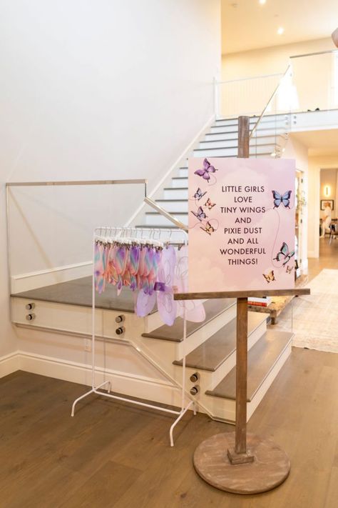 Stormi Launch Party, Stormi Butterfly Party, Stormi Birthday Party, Kardashian Parties, Enchanted Butterfly, Butterfly Theme Party, Butterfly Garden Party, Mindy Weiss, Pastel Baby Shower