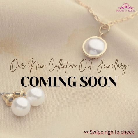 Stay tuned, Our new collection is coming soon ✨️ . . . #instagram #trending #Korean #jewellery #pearlofkorea #beautiful & #classy #pearls #koreanjewellery #India #new #collection is coming #soon . . . @pearlsofkorea Website link in the bio... Coming Soon Instagram, Korean Jewellery, Website Link, Stay Tuned, New Collection, Coming Soon, India, Quick Saves, Instagram