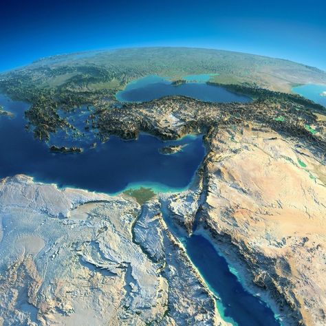 Earth Photography, Eastern Mediterranean, Geography Map, Earth Photos, Earth Pictures, Andromeda Galaxy, World Geography, Satellite Image, Relief Map