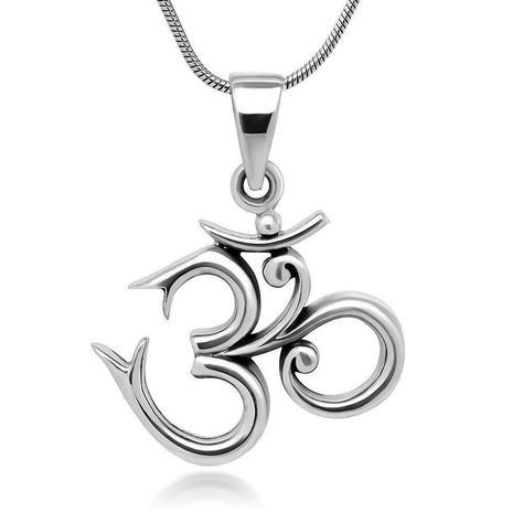 Special Necklaces, Ohm Necklace, Sanskrit Symbols, Necklaces Beaded, Hawaii Jewelry, Om Pendant, Bead Necklaces, Buddha Pendant, Long Necklaces