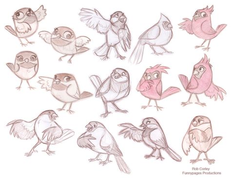 Bird Cartoon, Character Design Cartoon, Cloud City, Cartoon Birds, Cartoon Sketches, Bird Drawings, Bird Illustration, Cartoon Character Design, Angry Birds