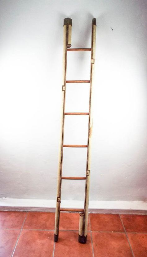 Library Ladder, Bar Shelves, Folding Ladder, Carpentry, Vintage Home Decor, Ladder Decor, Vintage House, Elephant, Handmade Gifts