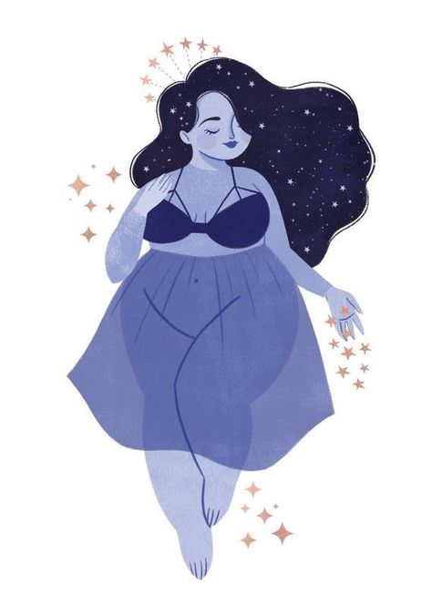 Character Design Fashion, Body Positivity Art, Plus Size Art, Fat Art, Posca Art, Positive Art, Illustration Character, Art And Illustration, Illustration Character Design