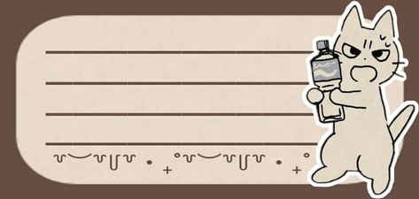 ❕DONT REPOST❕~ #aesthetic #notes #nickname #name #cat #brown #sticker Sticker Name For Notebook, Notebook Name Ideas, Template Name Aesthetic, School Name Labels Aesthetic, Label Templates Aesthetic, Notebook Stickers Printable, Name Template For Notebook, Notebook Label Ideas, Aesthetic Note Template Printable