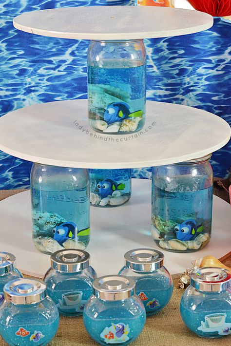 Dory Party Ideas, Finding Dory Party Ideas, Nemo Baby Shower, Finding Dory Birthday Party, Dory Birthday Party, Finding Dory Party, Nemo Baby, Finding Nemo Party, Finding Dory Birthday