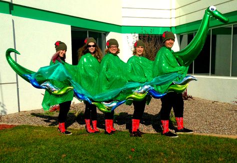 Lochness monster costume out of Anagram Foil Balloons Loch Ness Monster Costume, Lochness Monster, Monster Costume, River Monsters, Monster Costumes, Breakfast Sweets, Loch Ness Monster, Loch Ness, School Events