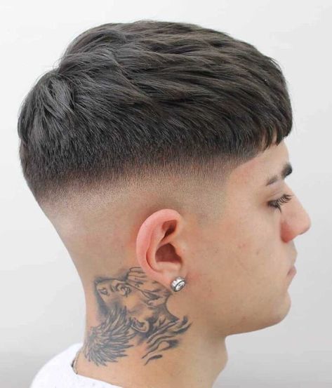 Hairstyle Mens, Mid Skin Fade, Mid Fade Haircut, Fade Haircut Styles, French Crop, Crop Haircut, Gents Hair Style, Tapered Hair, Taper Fade Haircut