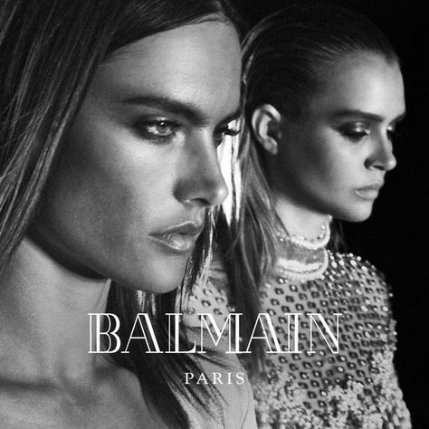 Supermodels   Kanye West & Kim Kardashian as FW16 ‪#‎BALMAINARMY‬ Balmain Aesthetic, Minimalist Fashion Photography, Steven Klein, Kanye West And Kim, Josephine Skriver, Alessandra Ambrosio, Advertising Campaign, Andy Warhol, High Fashion Street Style