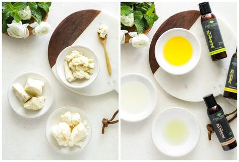 Homemade Ultra-Moisturizing Lotion (without Coconut Oil) - Live Simply Homemade Lotion Recipe, Formula Recipes, Homemade Body Butter, Shea Butter Lotion, Homemade Moisturizer, Lotion Recipe, Diy Lotion, Homemade Lotion, Moisturizer For Oily Skin