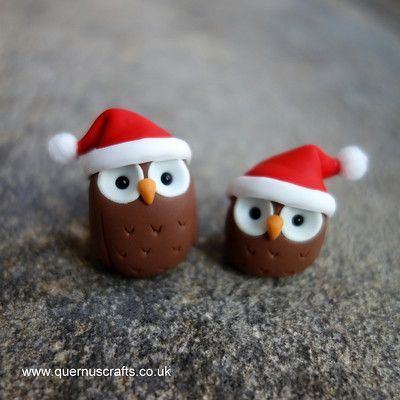 Quernus Crafts | Flickr Gnome Noel, Polymer Clay People, Homemade Polymer Clay, Clay Christmas Decorations, Polymer Clay Ornaments, Christmas Clay, Polymer Clay Christmas, Cute Polymer Clay, Polymer Clay Miniatures