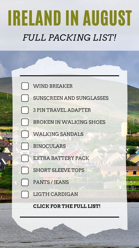 How To Pack For Ireland In October, Packing List For Ireland In October, Ireland Fall Packing List, Ireland In Fall, Packing For Ireland In October, Outfits For Ireland In October, What To Wear In Ireland In October, Ireland In October Outfits, Ireland In October