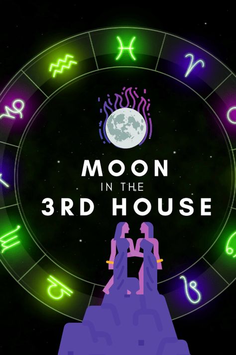 Moon In 3rd House, Moon Facts, Black Moon Lilith, Moon In Leo, Moon Astrology, Taurus Moon, Astrology Leo, Capricorn Moon, Virgo Moon