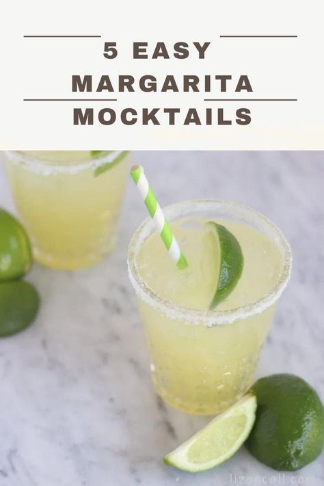 Non Alcoholic Lime Drinks, Non Alcoholic Margarita Recipes, Mocktail Recipe Margarita, Tequila Mocktail Recipe, Spicy Margarita Mocktail Non Alcoholic, Virgin Lime Margarita, Non Alcohol Margaritas, Mocktail Recipe Batch, Cinco De Mayo Mocktails Non Alcoholic