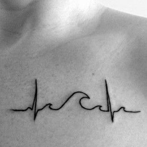 Heartbeat Tattoos, Ekg Tattoo, Swimming Tattoos, Swimming Tattoo, Schumacher Wallpaper, Ink Inspiration, Symbol Tattoos, Michael Schumacher, Tattoo Outline