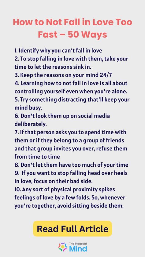 How to Not Fall in Love Too Fast – 50 Ways Fall In Love Too Easily, Falling For Someone, Awareness Quotes, Dont Fall In Love, Know What You Want, Serious Relationship, Advice Quotes, Group Of Friends, All Love