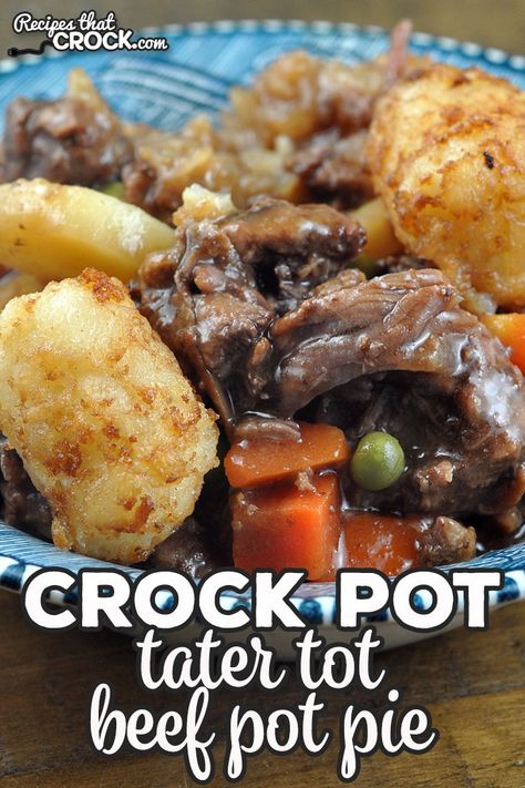 Crock Pot Beef Recipes, Crock Pot Stuffed Pepper Soup, Soup For Two, Beef Pot Pie Recipe, Beef Pot Pie, Chicken Crockpot Recipes Healthy, Crock Pot Beef, Beef Pot Pies, Easy Beef Stew