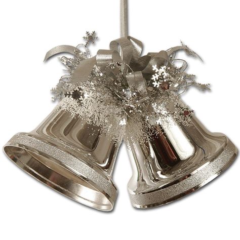 Silver Bells Christmas, Bell Pictures, Silver Christmas Decorations, Decorations Balloons, Carol Of The Bells, American Christmas, Favorite Christmas Songs, Christmas Concert, Silver Linings