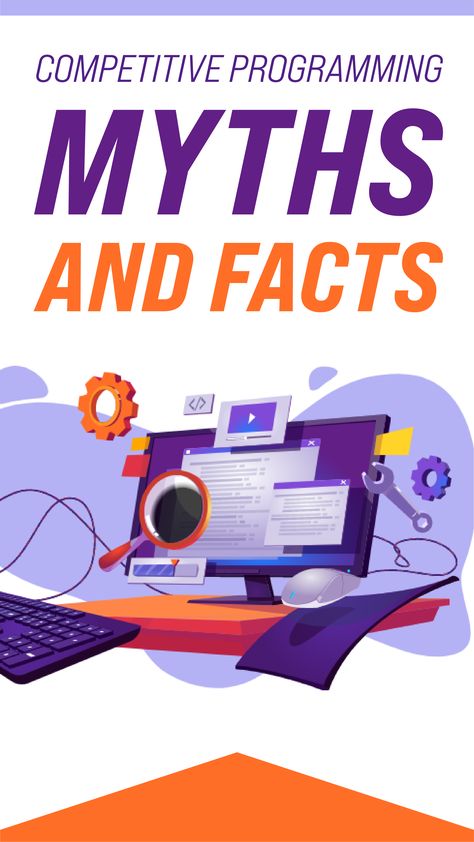 As Competitive Programming has gained a lot of attention in the present, most of the guys who find it difficult or are new to it are wandered that is it compulsory to learn competitive programming to crack a job at tech giants. Well, there are several myths and untold facts about it, which a coder must be aware of before beginning the journey at Competitive Programming. So come on guys, let’s discuss those myths along with facts. #learntocode #competitive #learnprogramming #programminglife #gfg Competitive Programming, Coding Tips, Holographic Projection, Twitter Posts, Mind Blowing Facts, Learn Programming, Learn To Code, The Guys, Interview Questions