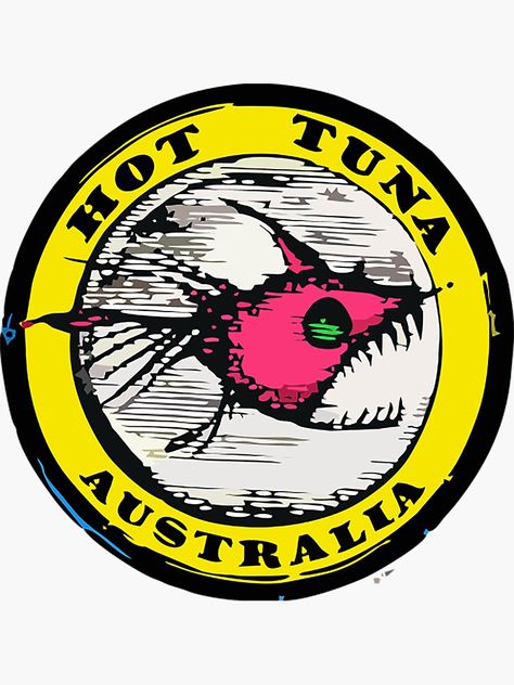 "Tuna T-ShirtHOT... HOT DESIGN LOGO" Sticker for Sale by JesiNotia Logo Sticker, Design Logo, Logo Design, ? Logo, For Sale, Design