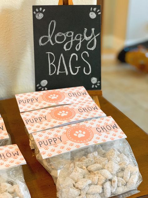 "Puppy Pawty" Themed Girl's 2nd Birthday Party Ideas - the thinking closet Pawty Dog Party, Dog Party Ideas, Puppy Birthday Theme, 2nd Birthday Party Ideas, Puppy Party Theme, Puppy Pawty, Adopt A Puppy, Dog First Birthday, Dog Themed Birthday Party