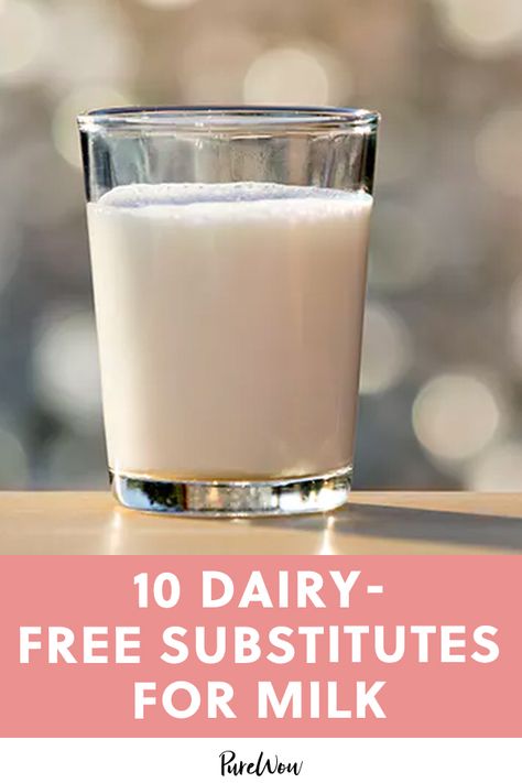 Which Milk Substitute Is Right for Your Recipe? 10 Dairy-Free Alternatives and How to Use Them #purewow #baking #tip #dairy-free #food #advice #cooking Milk Substitute For Cooking, Substitute For Milk, Milk Substitute For Baking, Chocolate Icebox Cake, Cake Baking Tips, Substitute Ingredients, Baking Substitutions, Dairy Snacks, Milk Substitute