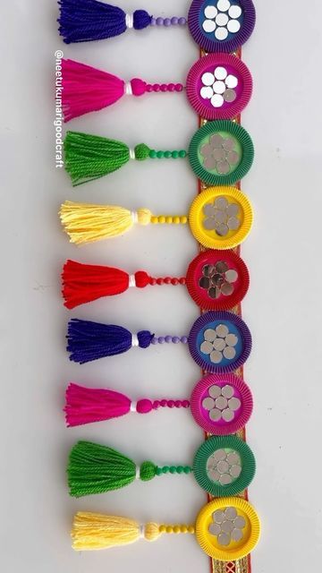 Crochet Dreamcatcher Pattern, Wall Hanging Design, Tassel Wall Hang, Spiral Crochet, Crochet Wall Art, Kite Designs, Card Design Handmade, Wall Hanging Designs, Diy Diwali Decorations