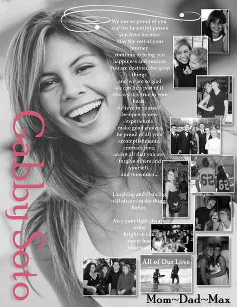 Senior Yearbook Ideas, Yearbook Ad Template, Senior Yearbook Ads, Senior Ads, Yearbook Ad, Yearbook Layouts, Yearbook Pages, Yearbook Themes, Yearbook Design