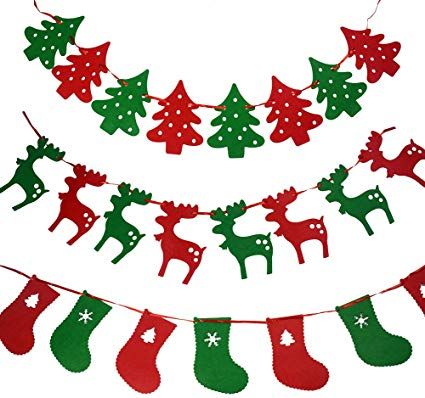 Party Flags, Bunting Garland, Outdoor Holiday Decor, Flag Sizes, Party Banners, Flag Decor, Christmas Fabric, Bunting, Christmas Home