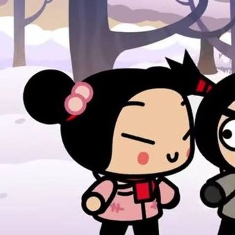 Pucca X Garu Cartoon, Bf And Gf Cartoon Pics, Pucca And Garu, Matching Pfp 3, Adorable Homes Game, Funny Wallpaper, Black Cartoon, Cute Anime Profile Pictures, Matching Profile