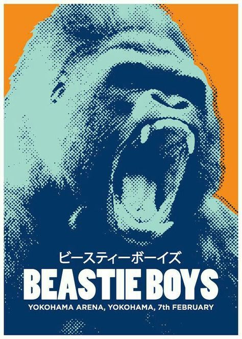 #beastieboys Boys Posters, Band Poster, Gig Poster, 타이포그래피 포스터 디자인, Illustration Photo, Music Artwork, Beastie Boys, Concert Poster, Collage Poster