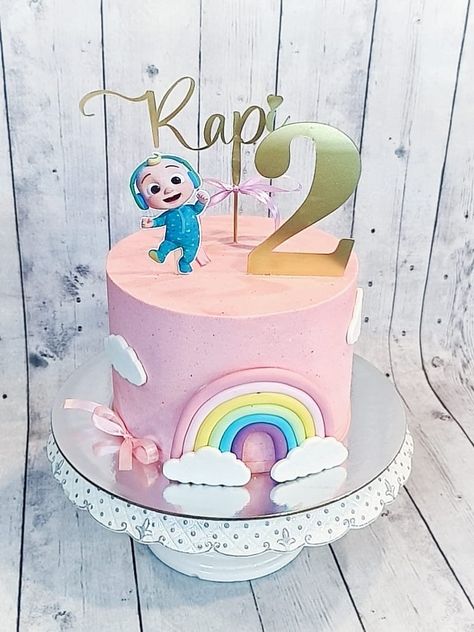 From Printes inspo, made my baby’s 2nd birthday cake look cute ☺️ Girl Birthday Cake, Second Birthday Cakes, 2nd Birthday Cake, 2 Birthday Cake, Simple Cake Designs, Cake Inspo, Baby Birthday Cakes, Girl Cakes, Baby Cake