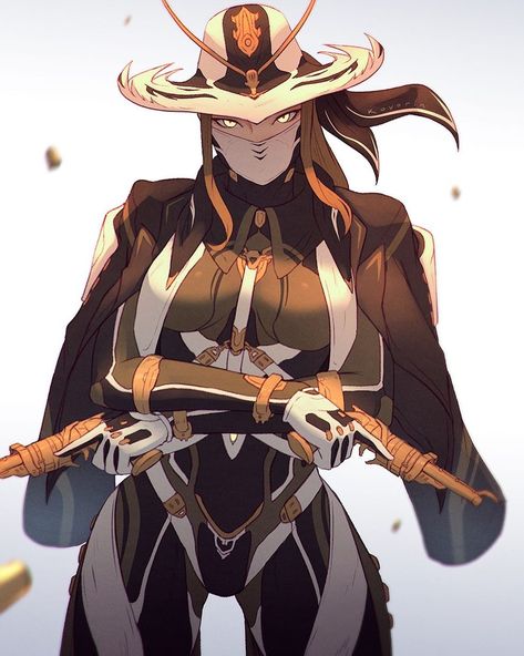 11.5k Likes, 50 Comments - koyorin (@koyori_n) on Instagram: “Mesa Prime // Warframe fanart I did a few months back! There were a few others in that set too…” Anthem Javelin Concept Art, Warframe Pfp, Warframe 1999, Warframe Mesa, Futuristic Cowboy, Fantasy Cowboy, Female Gunslinger, Mesa Prime, Warframe Characters