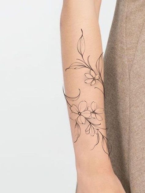 Tattoo Wrap Around Wrist, Arm Wrap Tattoo, Wrap Around Wrist Tattoos, Around Arm Tattoo, Wrap Around Tattoo, Wrap Tattoo, Flower Wrist Tattoos, Tattoos For Women Flowers, Tasteful Tattoos