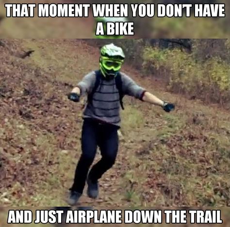 Bike Meme, Dirt Bike Quotes, Bike Humor, Good Meme, Best Mtb, Funny Motorcycle, Cycling Posters, Army Humor, Bike Quotes