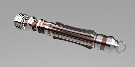 Leia's Lightsaber, Leia Organa Lightsaber, Leia Lightsaber, Thrawn Trilogy, Diy Lightsaber, Lightsaber Design, Lightsaber Hilt, Jedi Sith, Star Wars Light Saber