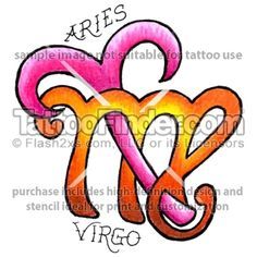 Virgo Aries Tattoo, Virgo And Aries Tattoo Together, Aries And Virgo Tattoo, Virgo And Aries Tattoo, Tattoo Ideas Leo, Aries And Virgo, Virgo Sign Tattoo, Ohm Tattoo, Leo Constellation Tattoo