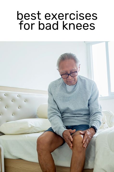 Check out the best exercises and stretches for bad knees and knee pain #healthyageing #kneepain #badknees #physiotherapyexercises #physioexercises #fitover50 #over50fit #over50 #exercise #homeworkouts #lowimpact #healthy #health Stretches For Knees, Aching Knees, Physiotherapy Exercises, Knee Pain Relief Remedies, Knee Pain Remedy, Bad Knee Workout, Knee Strengthening Exercises, How To Strengthen Knees, Pain Relief Remedies