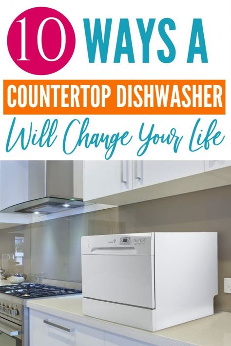 Renovating Rv, Counter Dishwasher, Washing Baby Bottles, Diy Dishwasher Detergent, Table Top Dishwasher, Diy Detergent, Homesteading Life, Small Dishwasher, Countertop Dishwasher