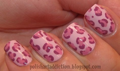 Pink Cheetah Nails, Pink Leopard Nails, Print Nail Art, Neat Nails, Cheetah Nails, Pink Cheetah Print, Leopard Print Nails, Leopard Prints, Polish Art