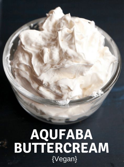 Aquafaba Recipes, Vegan Frosting, Plant Based Desserts, Buttercream Icing, Vegan Dessert Recipes, Paleo Dessert, Vegan Treats, Vegan Condiments, Vegan Cake