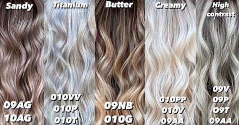 Blondes•Educator•Hair videos on Instagram: "Shades of Blonde with formulas Save this for reference and read below ⬇️ Some of the most requested shades of blonde this season. Save this to show your clients to help them decide which tone they would like at their next appointment. All shades achieved with @redken EQ I add a drop of 09AA to some of my formulas yo help the freshly lightened blonde from grabbing to ashy or purple. In other words it helps control the cooler tones of the formula s Redken Shades Eq Formulas Ashy Blondes, Redken Ashy Formula, Cooler Toned Blonde Hair, Shades Eq Blonde Toner Formulas Level 9, Bright Blonde Shades Eq Formula, Cosmetology Career, Ashy Blonde Hair, Hair Formulas, Hair Formula